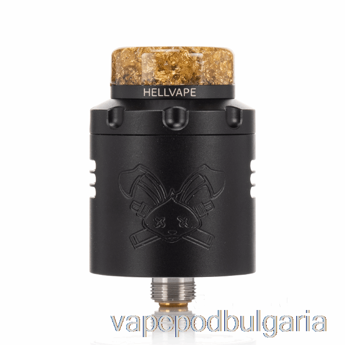 Vape Bulgaria Hellvape Dead Rabbit V3 24mm Rda Matte Full Black